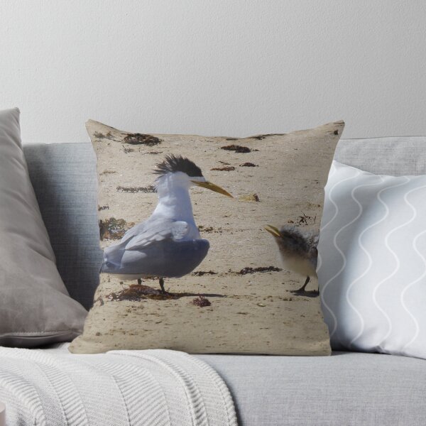 Item preview, Greater Crested Tern and Chick designed and sold by lezvee.