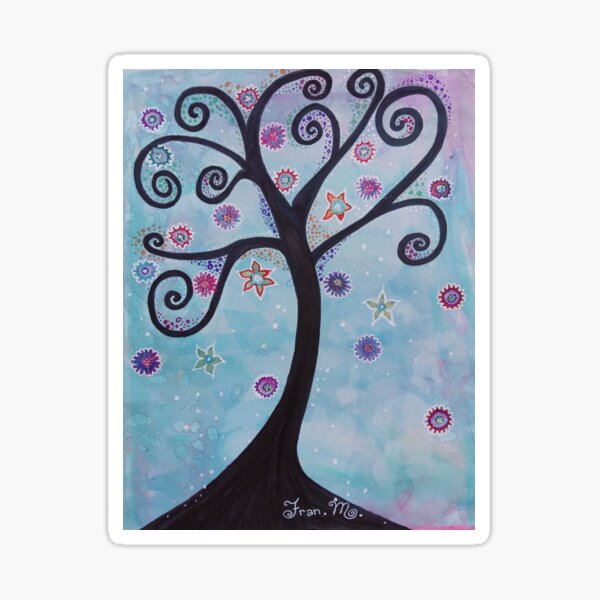 Nature heureuse Sticker
