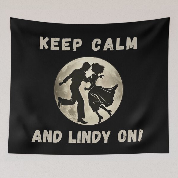 Item preview, Lindy Hop Moon Design designed and sold by LovelyHappyGift.