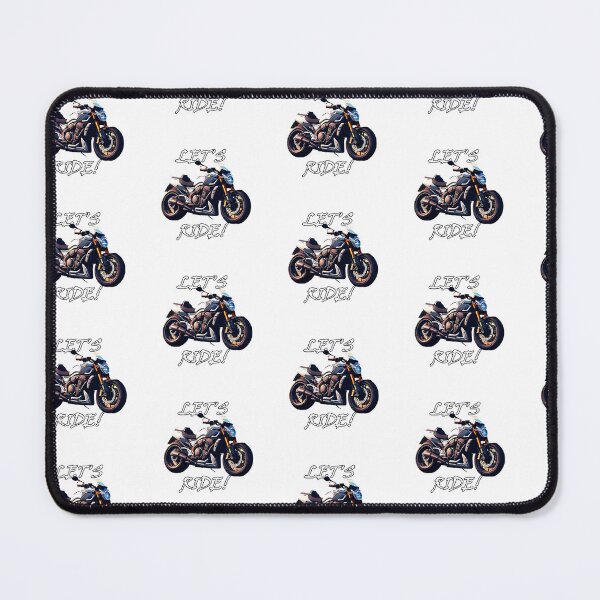 Item preview, SPORT MOTORCYCLE LET'S RIDE designed and sold by AmazingBackDrop.