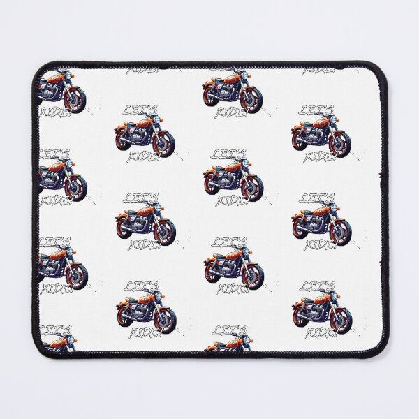 Item preview, STREET MOTORCYCLE LET'S RIDE designed and sold by AmazingBackDrop.