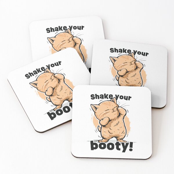 Item preview, Shake Your Booty! || Cute Kitten Dancing designed and sold by MadSwellDesigns.