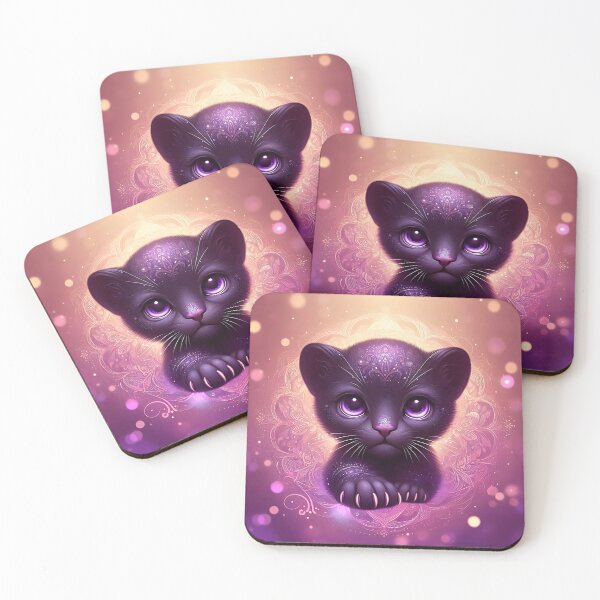 Item preview, Amethyst Panther Cub designed and sold by ki-mer-a.