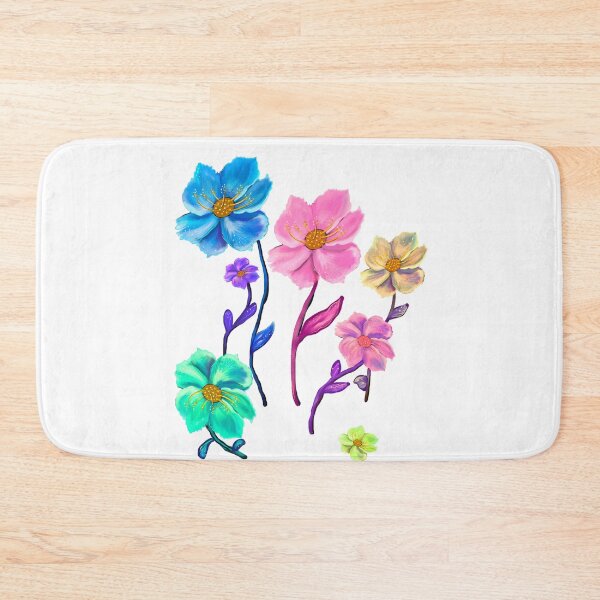 Item preview, Whimsical Botanical Garden Art: multi color Hand-Drawn Flower Designs & Gifts designed and sold by Artonmytee.