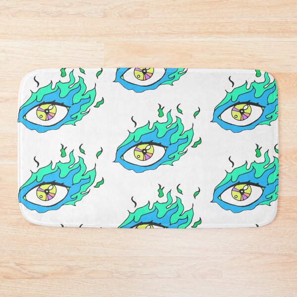 Item preview, Dark and Gritty Blue Flaming Eye designed and sold by Michael Stewart.