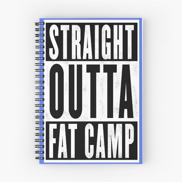 Item preview, Straight Outta Fat Camp Design designed and sold by DigitalandPhoto.
