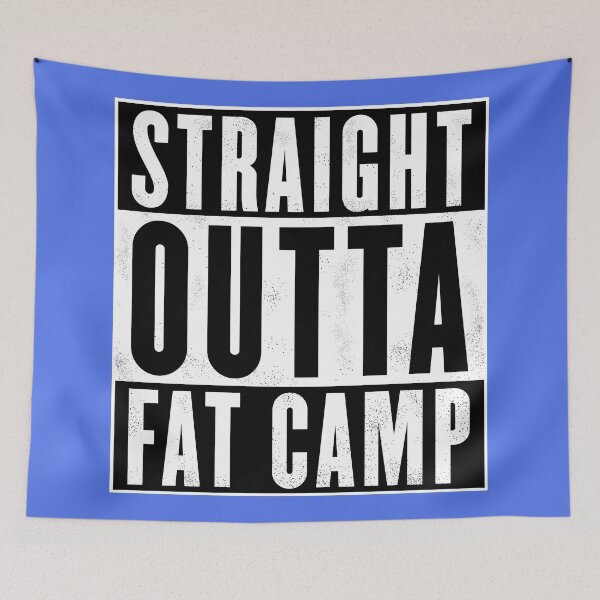 Item preview, Straight Outta Fat Camp Design designed and sold by DigitalandPhoto.