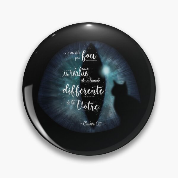 Item preview, Quote from Lewis Carroll's Cheshire Cat about sensitivity designed and sold by Audrey Janvier | AJD.