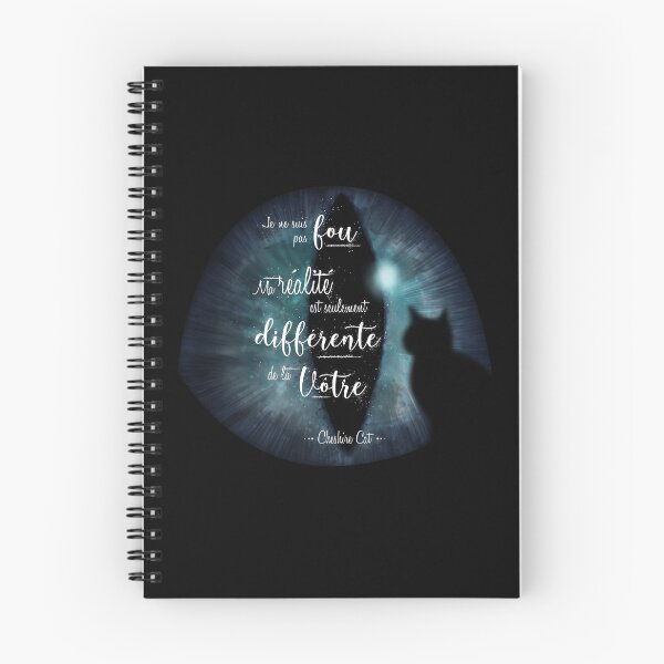 Item preview, Quote from Lewis Carroll's Cheshire Cat about sensitivity designed and sold by Audrey Janvier | AJD.