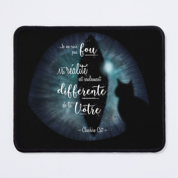 Item preview, Quote from Lewis Carroll's Cheshire Cat about sensitivity designed and sold by Audrey Janvier | AJD.
