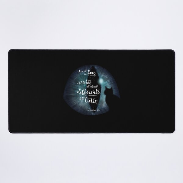 Item preview, Quote from Lewis Carroll's Cheshire Cat about sensitivity designed and sold by Audrey Janvier | AJD.