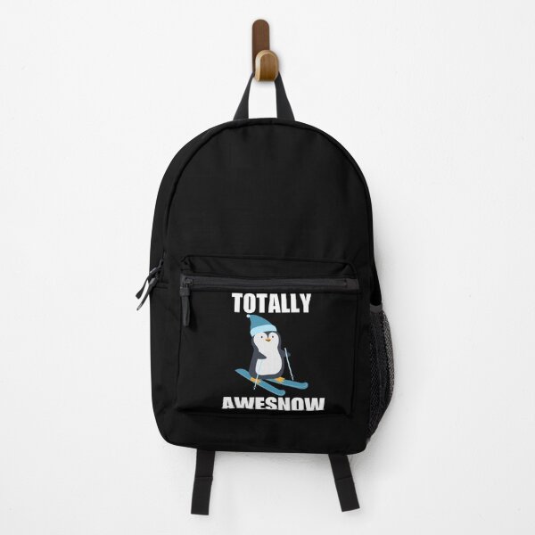 Item preview, Totally awesnow, funny skiing quotes or sayings, awesome skier joke designed and sold by NBSStore.
