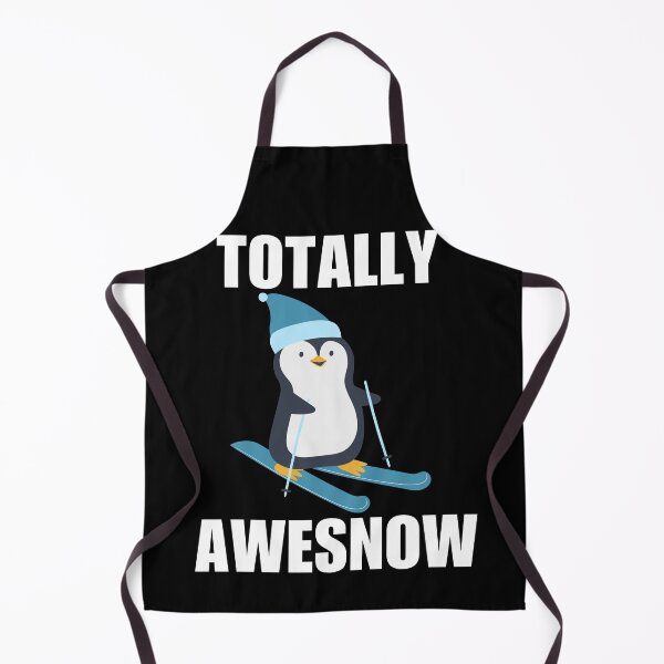 Item preview, Totally awesnow, funny skiing quotes or sayings, awesome skier joke designed and sold by NBSStore.