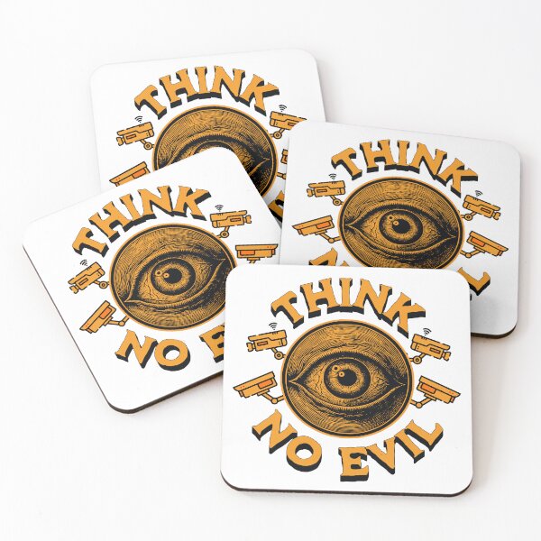Item preview, Surveillance Thought Police 1984 Think No Evil  designed and sold by CyberWindow.