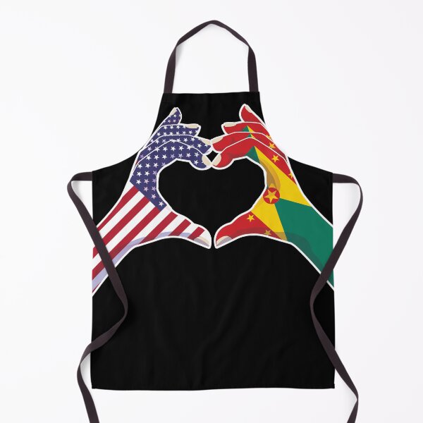 Item preview, Grenada Grenadian USA United States American America Love Heart Peace designed and sold by FlagX.