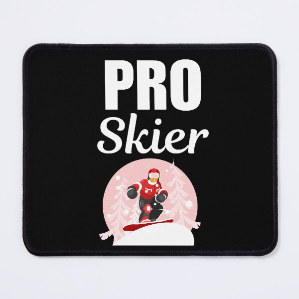 Item preview, Pro skier, winter skiing sport adventure quotes or sayings for mom or dad designed and sold by NBSStore.