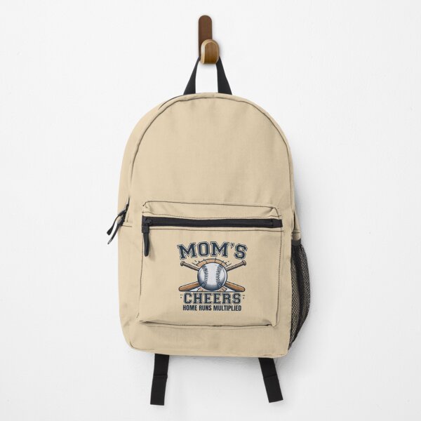 Item preview, Mom's Cheers, Home Runs Multiplied - Baseball Quote designed and sold by Daqomm.