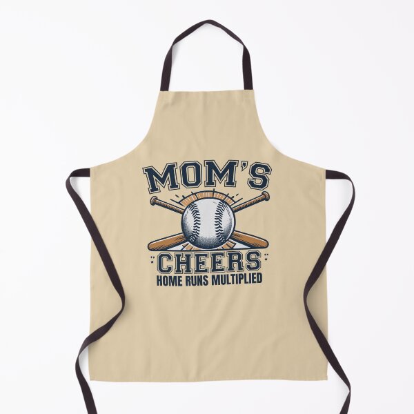 Item preview, Mom's Cheers, Home Runs Multiplied - Baseball Quote designed and sold by Daqomm.