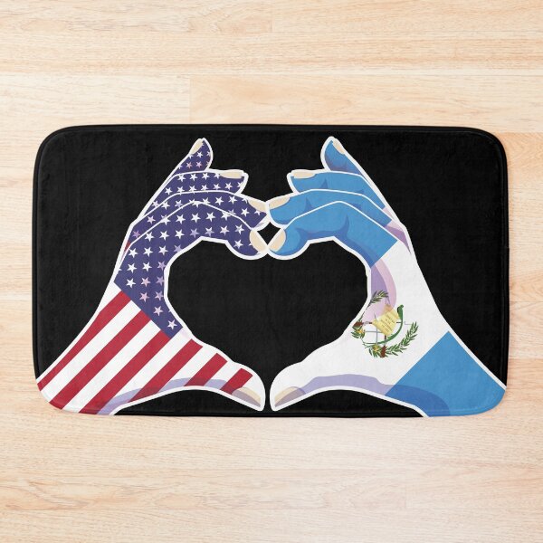 Item preview, Guatemala Guatemalan USA United States American America Love Heart Peace designed and sold by FlagX.