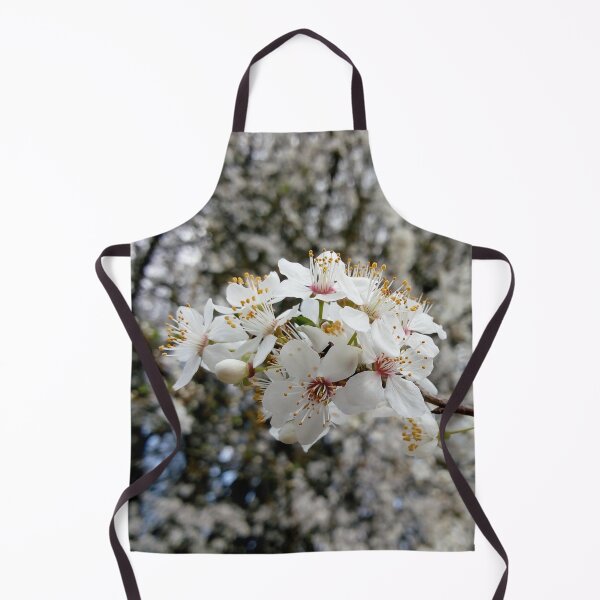 Item preview, Close up of Cherry plum with white blossoms 4 original artwork designed and sold by paragonDesign28.