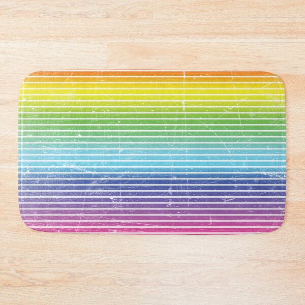 Item preview, Colorful rainbow scratched pride stripes designed and sold by HarridanCreates.