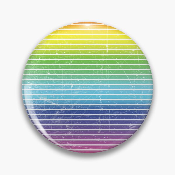 Item preview, Colorful rainbow scratched pride stripes designed and sold by HarridanCreates.