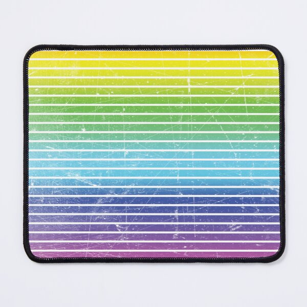 Item preview, Colorful rainbow scratched pride stripes designed and sold by HarridanCreates.