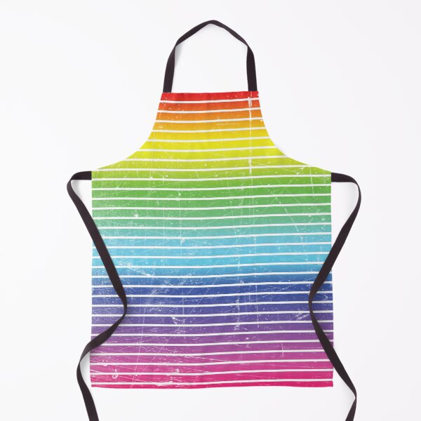 Item preview, Colorful rainbow scratched pride stripes designed and sold by HarridanCreates.