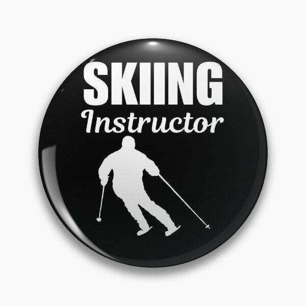 Item preview, Skiing instructor, ski winter sport coach or enthusiast sayings for holiday season designed and sold by NBSStore.