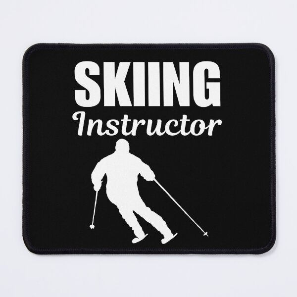 Item preview, Skiing instructor, ski winter sport coach or enthusiast sayings for holiday season designed and sold by NBSStore.