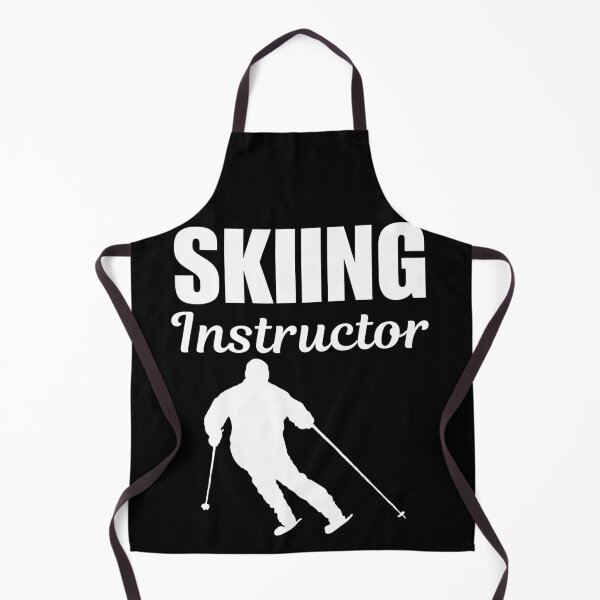 Item preview, Skiing instructor, ski winter sport coach or enthusiast sayings for holiday season designed and sold by NBSStore.