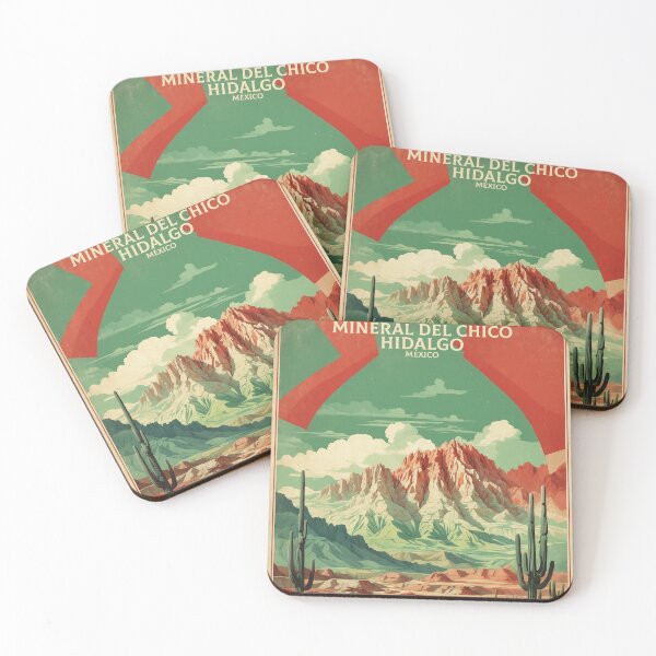 Item preview, Mineral del Chico Hidalgo Mexico Magic Town Vintage Travel Tourism Poster  designed and sold by TravelersGems.