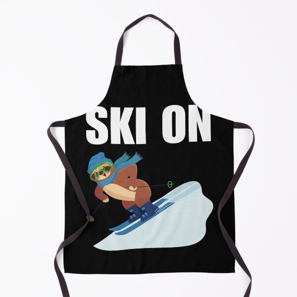 Item preview, Ski on, funny and awesome winter skiing sport quotes or sayings for people who like skiing designed and sold by NBSStore.