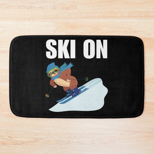 Item preview, Ski on, funny and awesome winter skiing sport quotes or sayings for people who like skiing designed and sold by NBSStore.