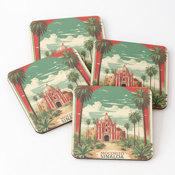 Item preview, Mocorito Sinaloa Mexico Magic Town Vintage Travel Tourism Poster  designed and sold by TravelersGems.