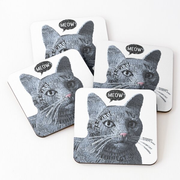 Item preview, Cats in Words - The Power of Words designed and sold by Digital Dreams Arts.