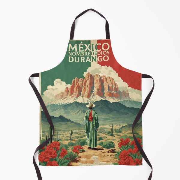 Item preview, Nombre de Dios Durango Mexico Magic Town Vintage Travel Tourism Poster  designed and sold by TravelersGems.