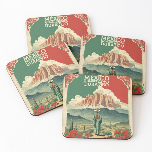 Item preview, Nombre de Dios Durango Mexico Magic Town Vintage Travel Tourism Poster  designed and sold by TravelersGems.