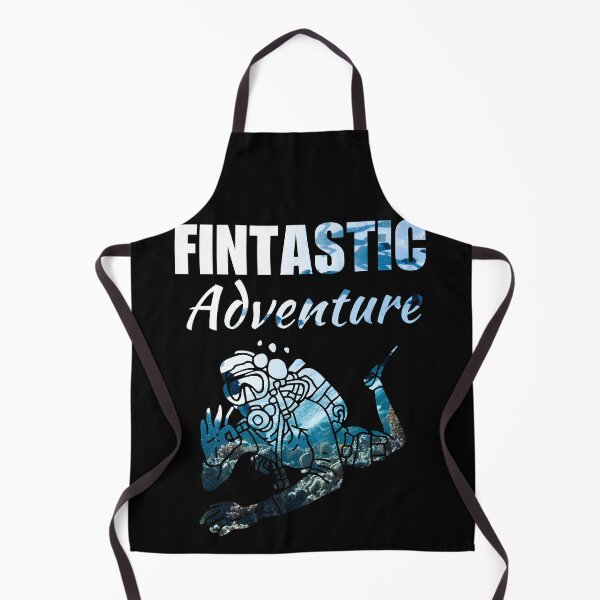 Item preview, Fintastic adventure, funny scuba diving sport quote or saying for lover or enthusiast designed and sold by NBSStore.