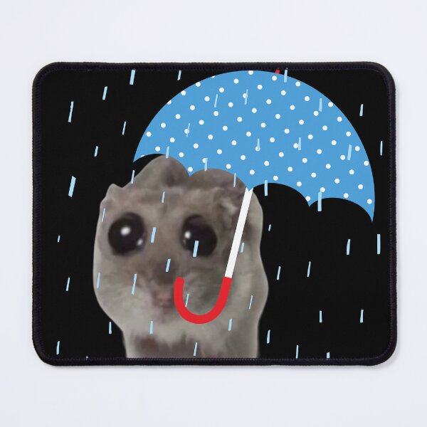 Item preview, Sad Hamster with Big Eyes designed and sold by CyberArtistOne.
