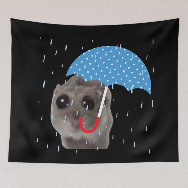 Item preview, Sad Hamster with Big Eyes designed and sold by CyberArtistOne.