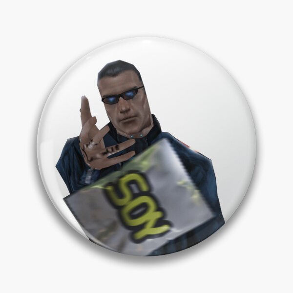Item preview, JC Denton Deus Ex Throwing Soy designed and sold by HellravenShop.