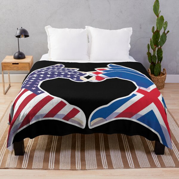Item preview, Iceland Icelandic USA United States American America Love Heart Peace designed and sold by FlagX.