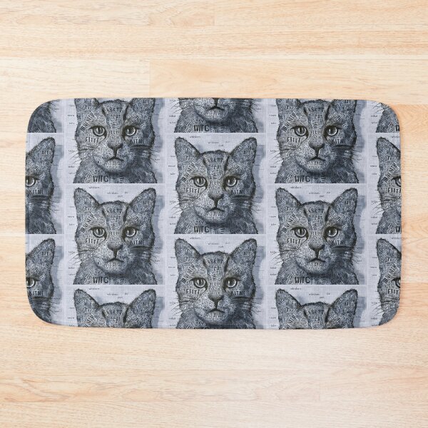 Item preview, Cats in Words - A World of Words designed and sold by Digital Dreams Arts.
