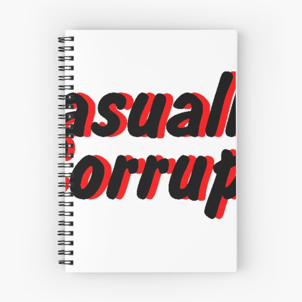 Item preview, Casually Corrupt BlackRed designed and sold by CasuallyCorrupt.