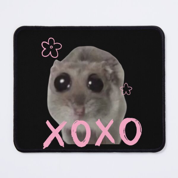 Item preview, Sad Hamster with Big Eyes XoXo Cute Sad hamster designed and sold by CyberArtistOne.