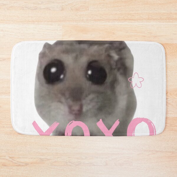 Item preview, Sad Hamster with Big Eyes XoXo Cute Sad hamster designed and sold by CyberArtistOne.