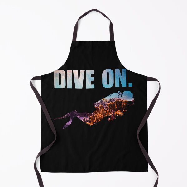 Item preview, Dive on, funny scuba diving sport quote or saying for lover or enthusiast designed and sold by NBSStore.
