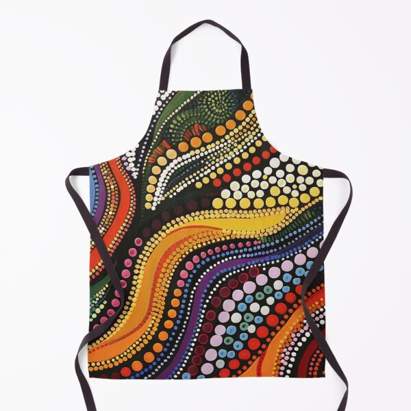 Item preview, Aboriginal Inspired Dot Art - Various Waves designed and sold by GrinGalore.