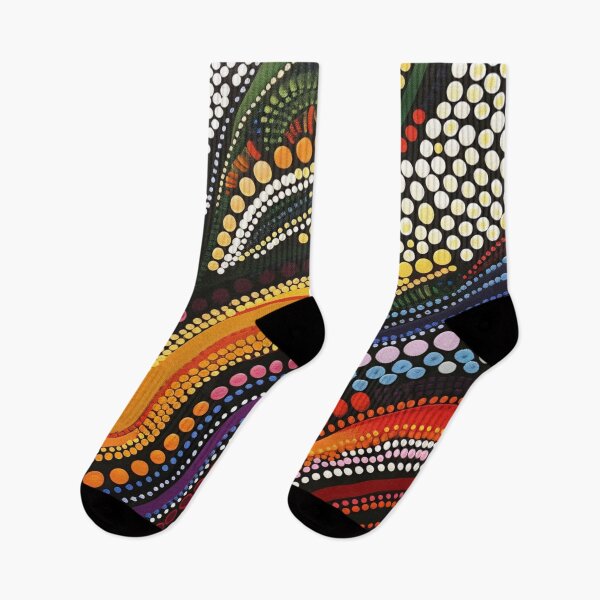 Item preview, Aboriginal Inspired Dot Art - Various Waves designed and sold by GrinGalore.